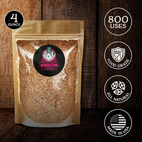 Middleton Mixology SmokeTop Apple chips label showcasing USA-made craftsmanship for home bartenders