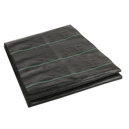 MIDELONG weed barrier 3x3 ft sheet blocks weeds in garden beds.