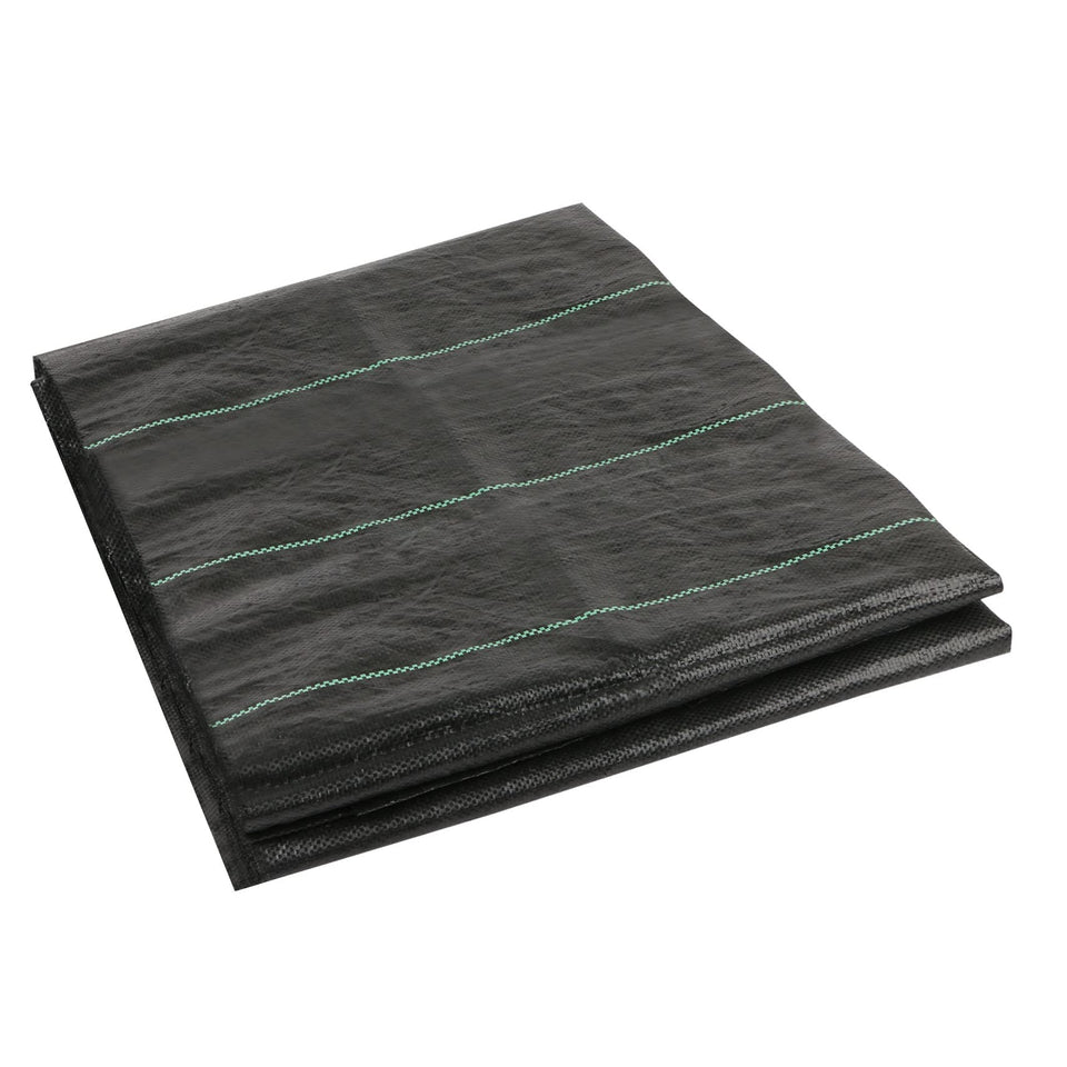MIDELONG weed barrier 3x3 ft sheet blocks weeds in garden beds.