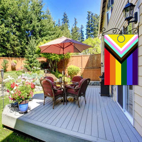 MIDLE welcoming flag for decks and lawns, charming home decor.