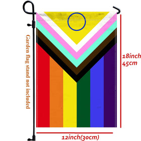 MIDLE garden flag decor for patios and porches, enhancing curb appeal.
