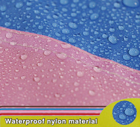 MIDLE quick-dry nylon flag dries fast after rain or washing.