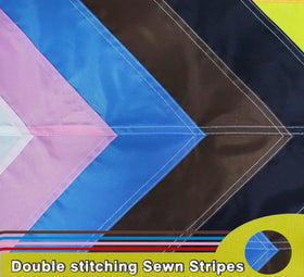 MIDLE weather-resistant flag performs in sun and rain while maintaining color.