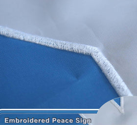 MIDLE World Peace Flag 210D nylon dries quickly for various conditions