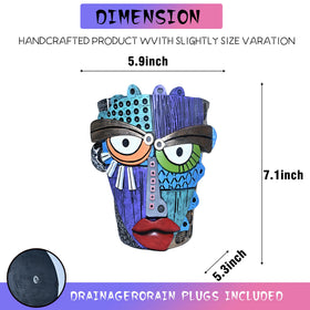 Midogaigai planter features ear handles for stylish handling and display