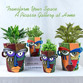 Midogaigai planter styled for patio, balcony, or living room decor.