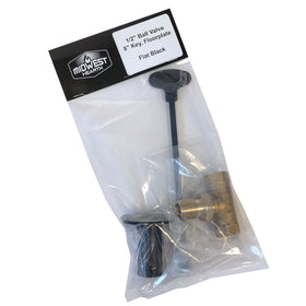 Midwest Hearth installation-ready kit for natural gas or propane systems