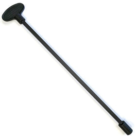 Midwest Hearth universal valve key in flat black finish ideal for gas fire pits