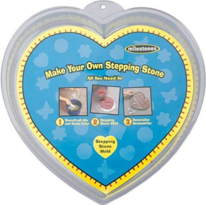 Midwest Products large heart stepping stone mold for durable garden accents.
