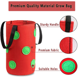 Miewslan hanging garden bag ideal for balcony, terrace, or small garden