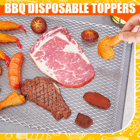 Mifoci disposable BBQ liner pack ideal for camping and backyard grilling