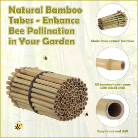 Mifoci DIY mason bee hive tubes ready for insertion and replacement