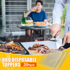 Mifoci grill topper for vegetables and meats on a 16x12 inch area