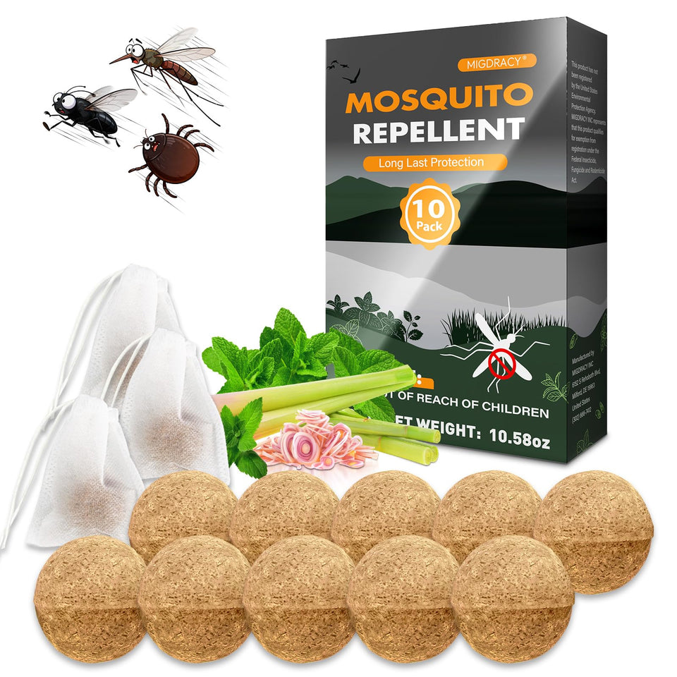Migdracy mosquito-repellent sachets for tents create a subtle barrier against mosquitoes