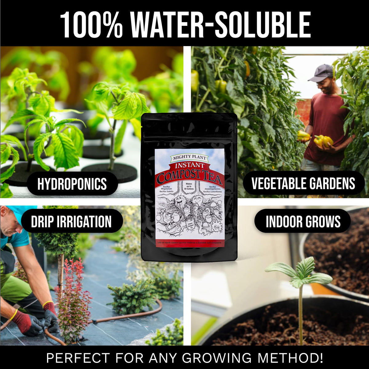 Mighty Plant product made in USA, Sparta, Tennessee