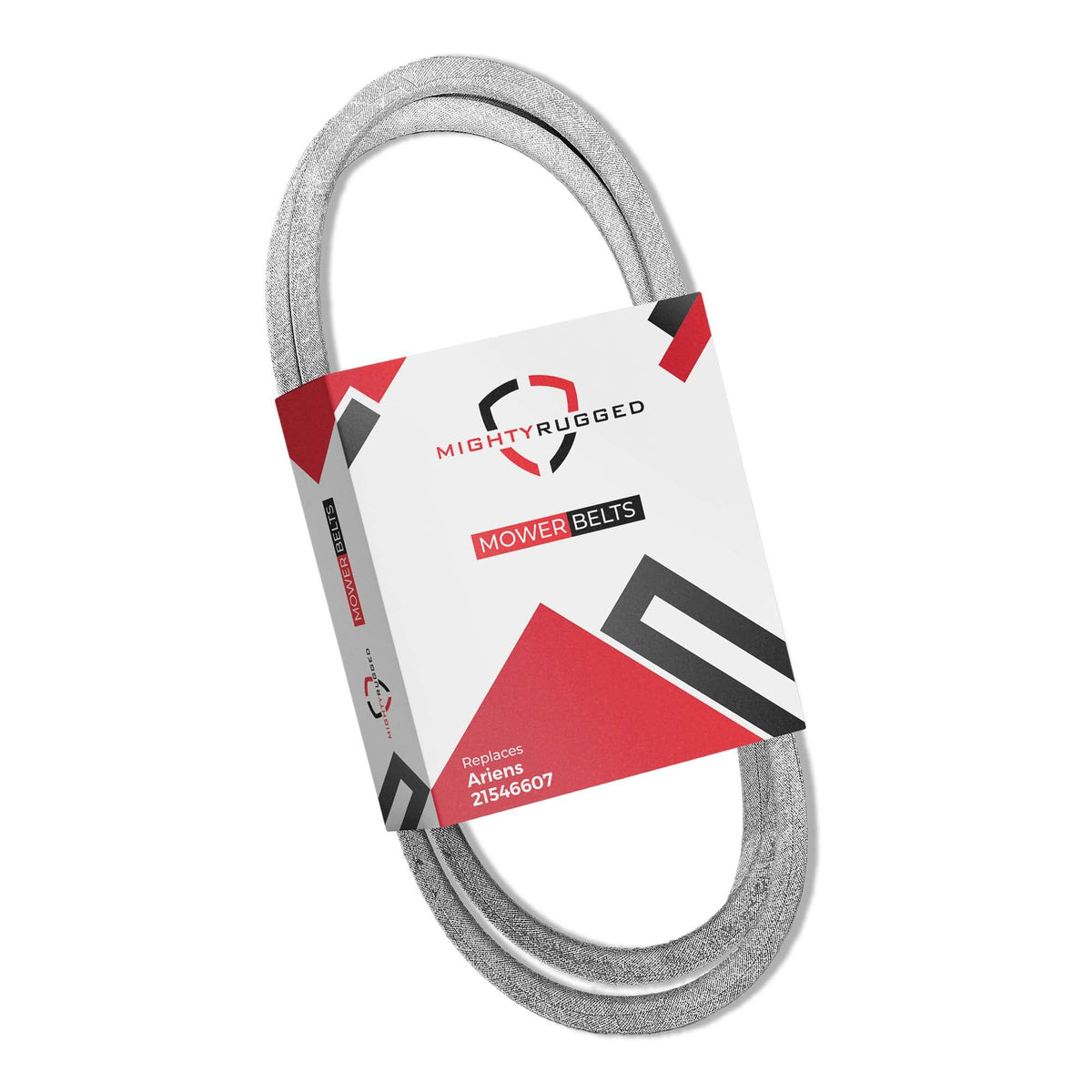 MightyRugged 21546607 belt on Husqvarna deck, optimized for longevity and smooth operation.