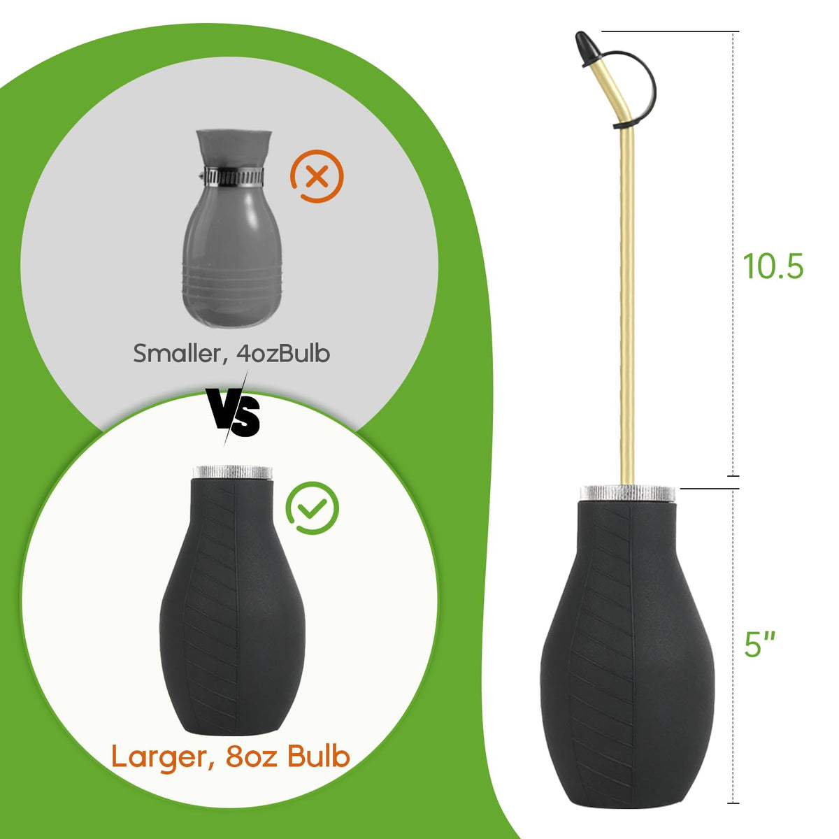 MIHESMART powder duster ideal for garden use and organic pest control