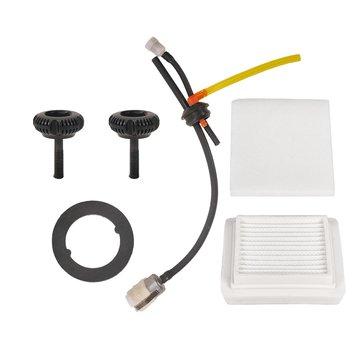 Mikatesi air filter cover knob set for Echo SRM-2620 simplifies assembly and adjustments