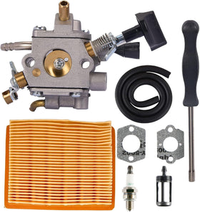 Mikatesi BR800CE blower assembly shown with included components.