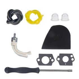 Mikatesi assembly tool with Husqvarna carb kit parts