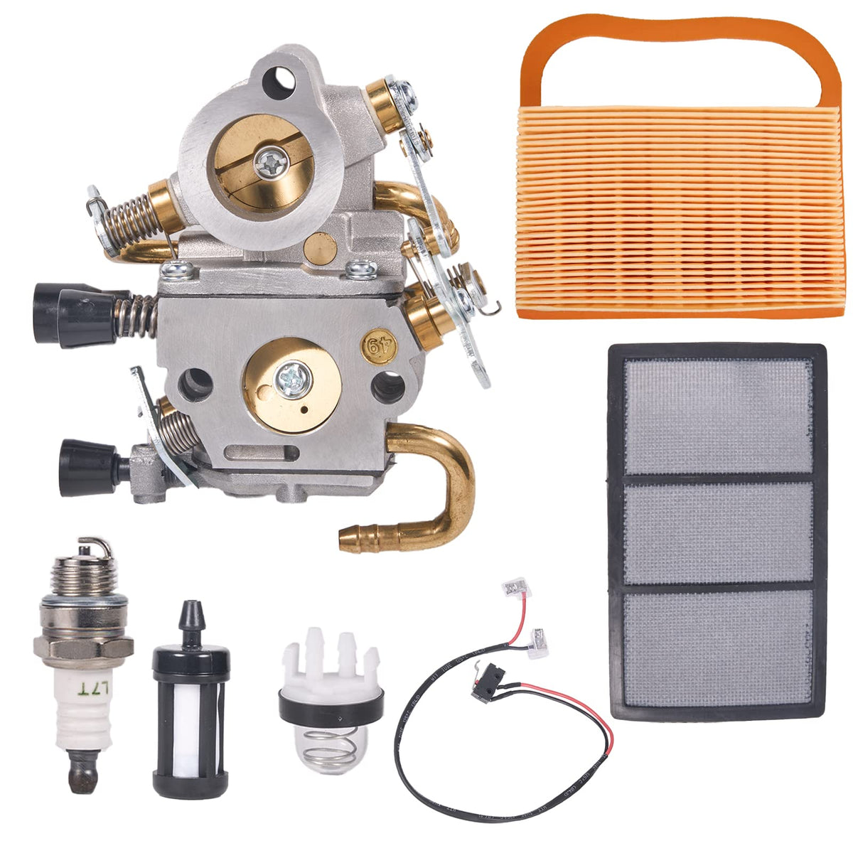 Mikatesi carburetor kit for Stihl TS410/TS420 ensures precise fit and reliable starting