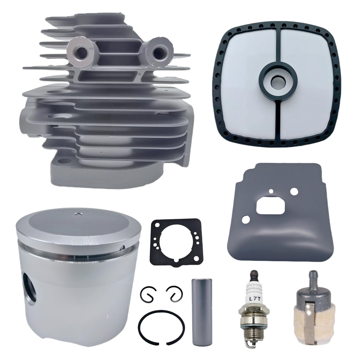 Mikatesi cylinder kit for Echo SRM-225 with precise fit for maintenance