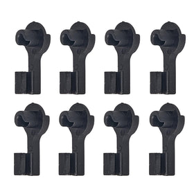 Mikatesi throttle linkage bushing clip secures Kohler engine throttle linkage.