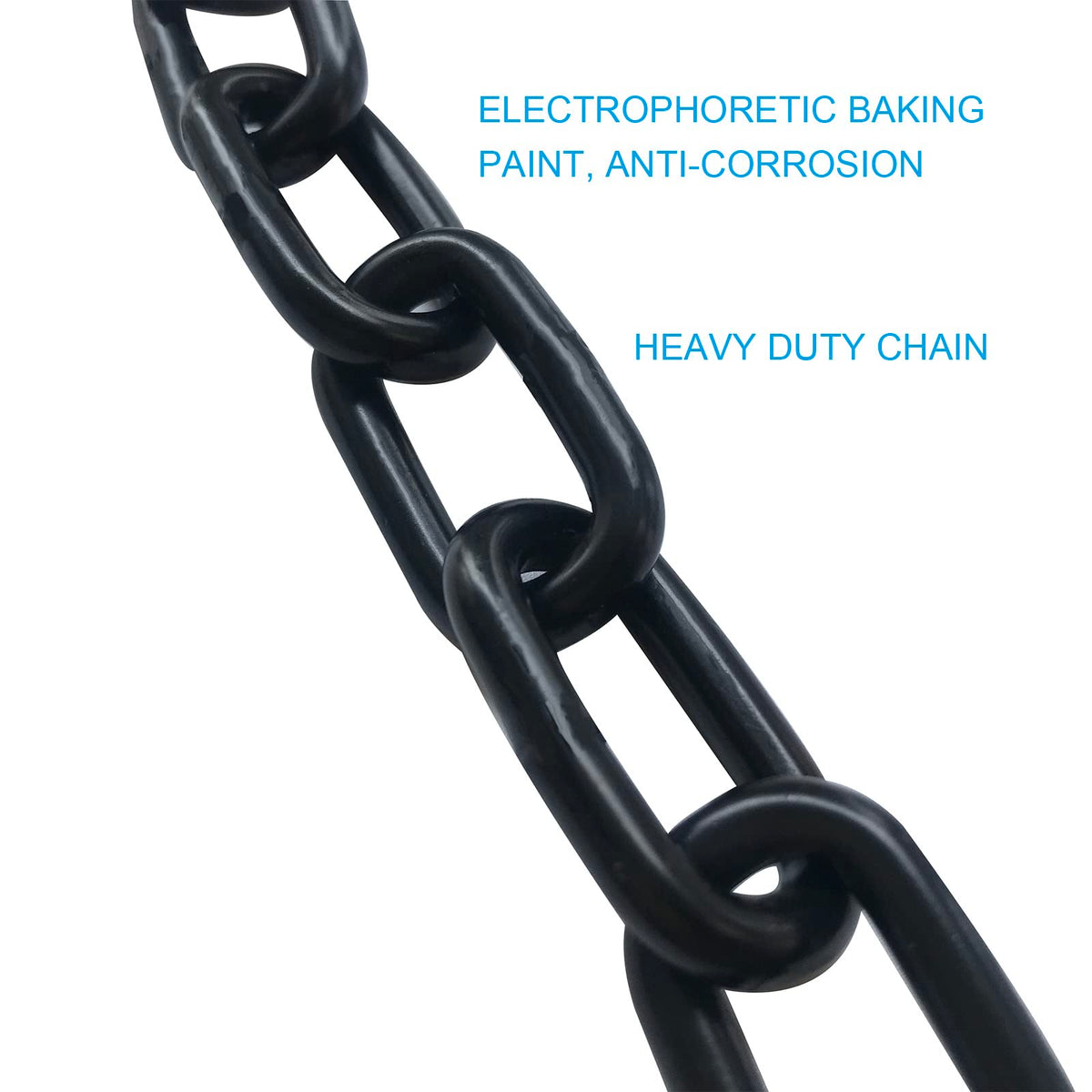 MIKMAYTOO hammock chair hanging chain assembly enables easy height adjustment