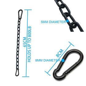MIKMAYTOO height-adjustable chain lets you tailor hanging height