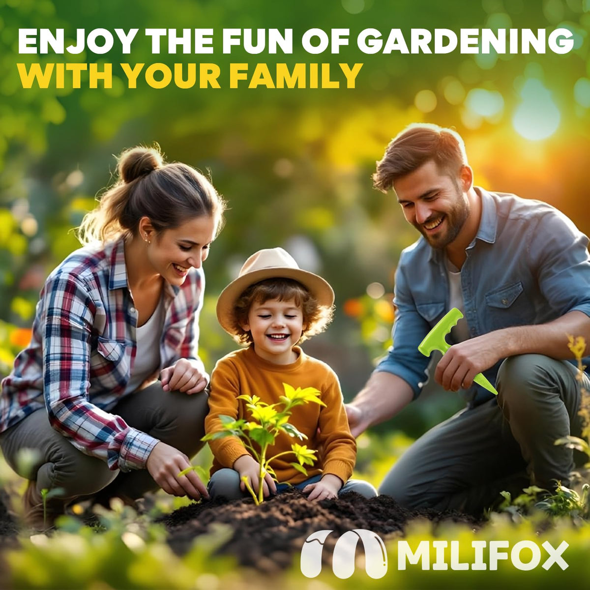 Milifox seed planter tool compact storage ready for portability