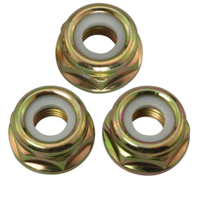 Milikaco M10 left-hand collar nut for Pivotrim trimmer, vibration-resistant.