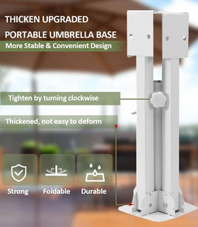 MILIMOLI folding stand offers compact design for storage in small spaces.