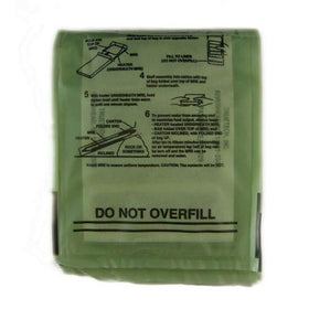 Military Surplus FRH heater pack setup for on-the-go meal heating.
