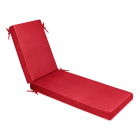 Milliard memory-foam outdoor chaise cushion for plush patio comfort.