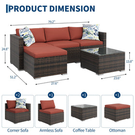 MilleLoom heavy-duty steel frame resists rust for durable outdoors