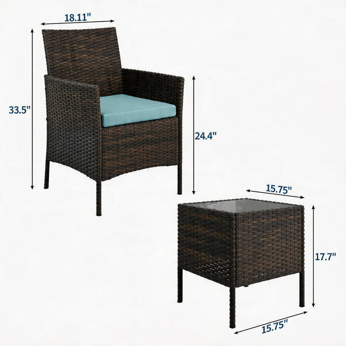 MilleLoom PE rattan detail showing durable, UV-resistant weave for all-weather use.