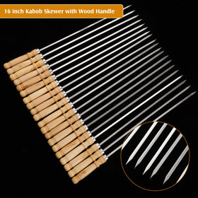 Minatee rust-resistant skewers for durable outdoor cooking