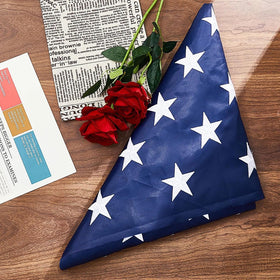 Mindsoft memorial flag as home decor honors heroes with dignity.