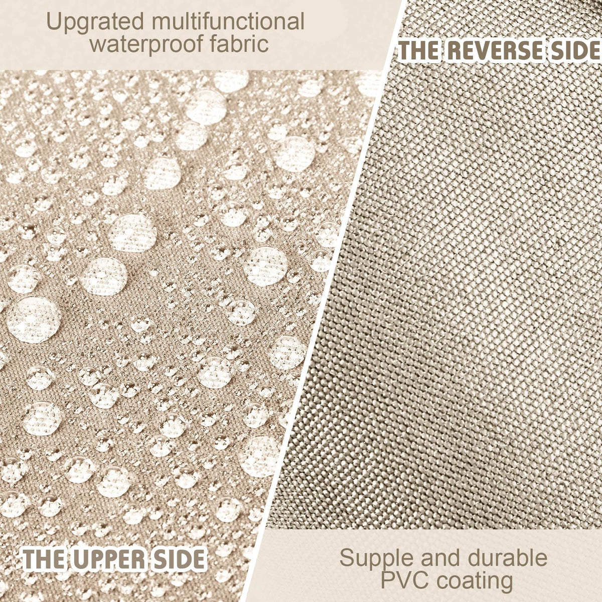 Mindsoft waterproof cushion cover protecting outdoor cushions from rain