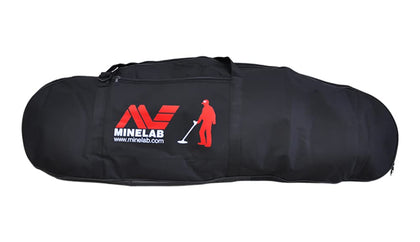 MINELAB canvas carry bag with padding provides safe transport for your detector
