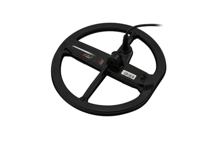 MINELAB MANTICORE 9-inch M9 DD coil for depth and stability in treasure hunting.
