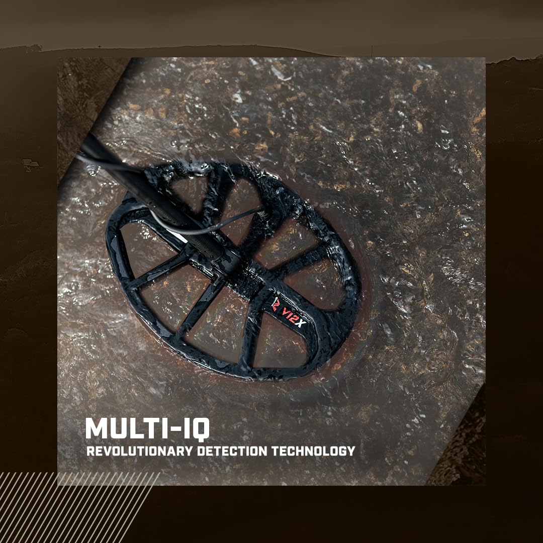 MINELAB X-Terra Elite control pod display with user-friendly interface