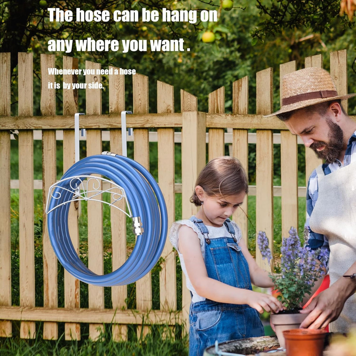 MINGFANITY hose storage aids garage organization and quick access
