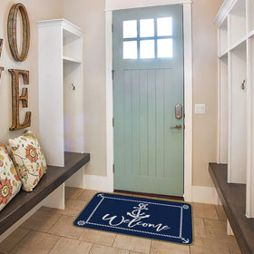 Mingnei boat mat designed for both outdoor and indoor use at entryways.