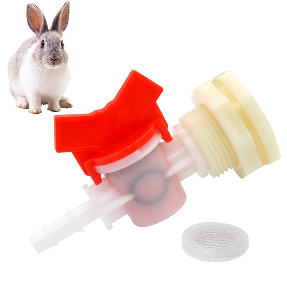 MingQiEven rabbit watering kit bulkhead fitting for secure water connections