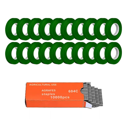 MINGRI green grafting tape roll for garden use and plant growth support