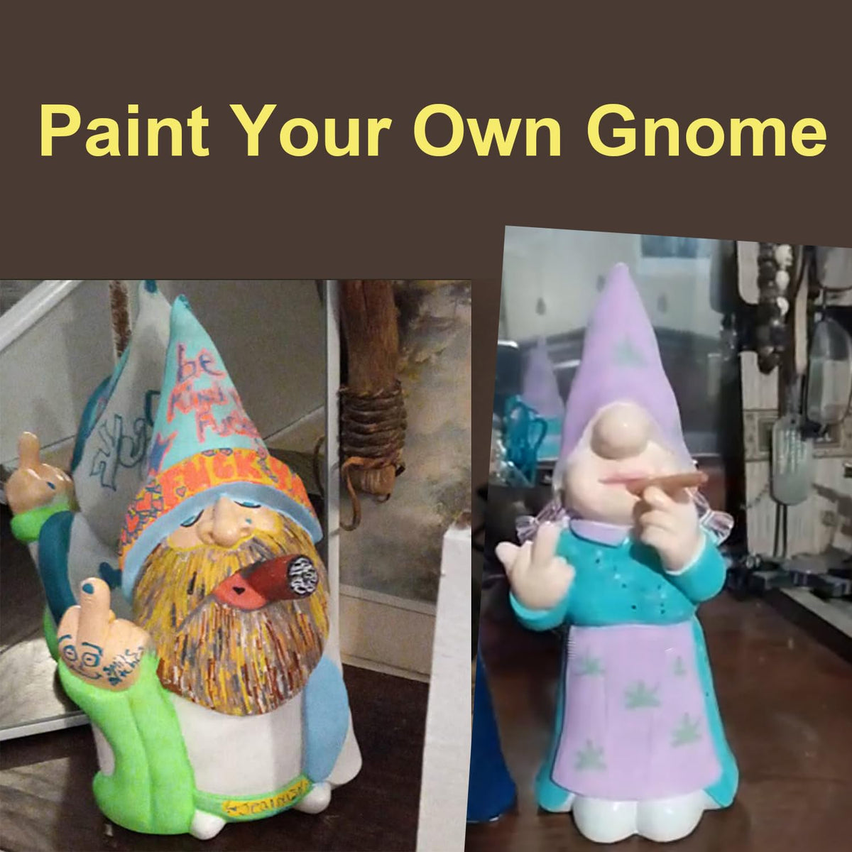 MINICAR gift idea gnome suits kids or adults for fun