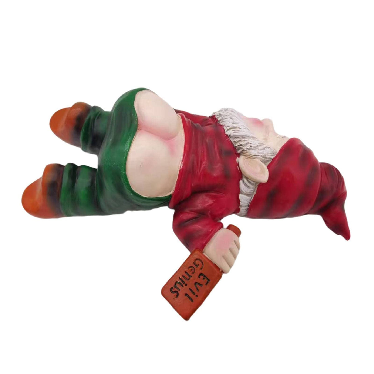 MINICAR gnome yard ornament withstands sun and rain for long-lasting charm.