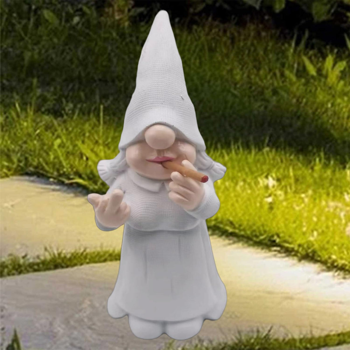 MINICAR indoor outdoor gnome fits home, bar, or patio decor
