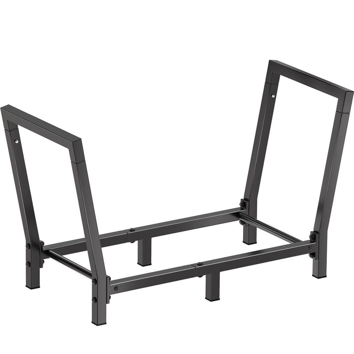 Minicloss 2.7 ft rack fits compact spaces while keeping logs accessible.